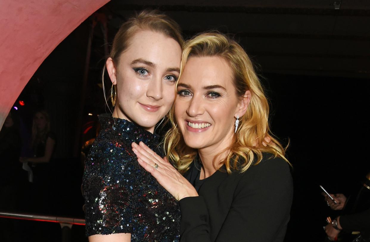 Kate Winslet and Saoirse Ronan play lovers in new movie 'Ammonite'. (Getty Images)