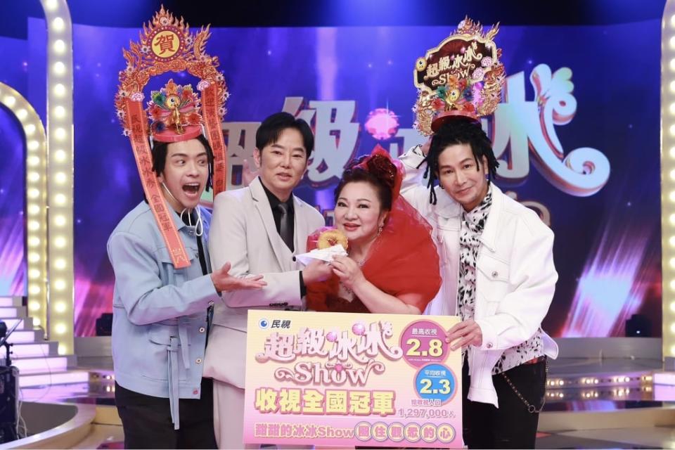 《超級冰冰Show》收視開紅盤！白冰冰「打金牌」謝神明 預告節目驚喜不斷