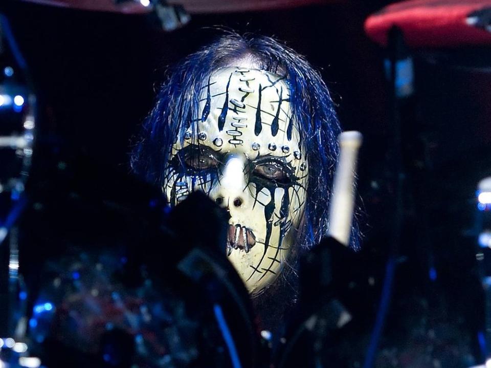 Joey Jordison während eines Auftritts im Jahr 2012 (Bild: imago/ZUMA Press)