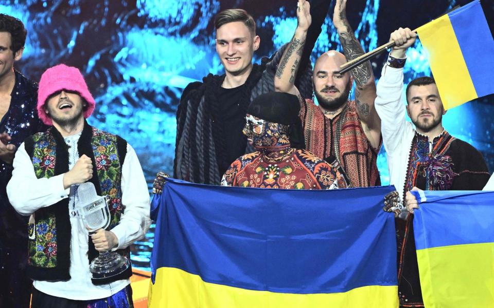 The row over second place could have been a bigger talking point had Ukraine not swept to victory, says Charlotte McDonald - Marco Bertorello/AFP via Getty Images