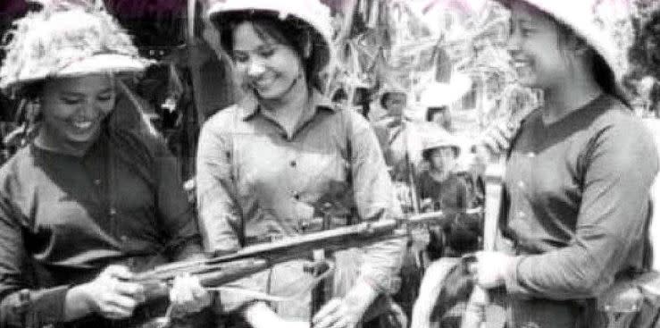 北越狙擊手「女阿帕契人」。（圖／翻攝自百度百科）
