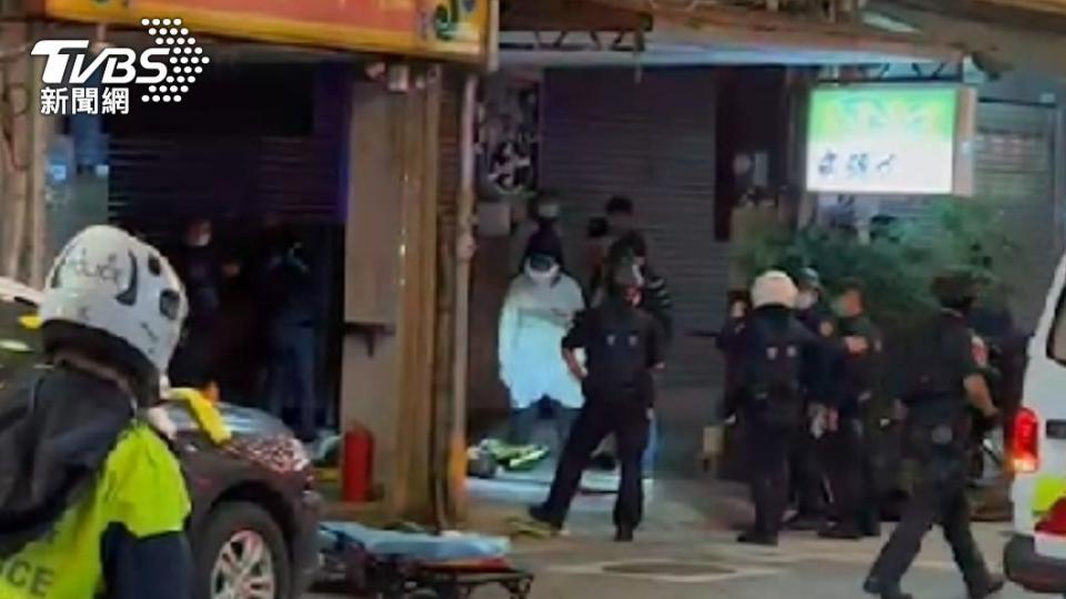 萬華昨晚發生重大槍擊案，造成1死4傷。（圖／TVBS）