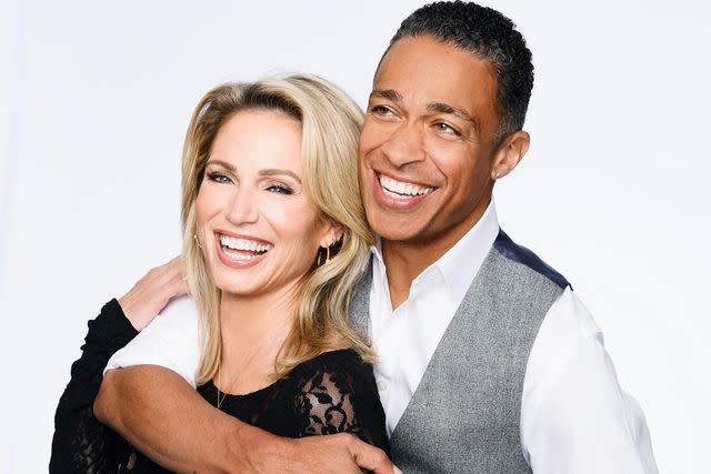 <p>Wes and Alex for iHeart Media</p> Amy Robach and T.J. Holmes