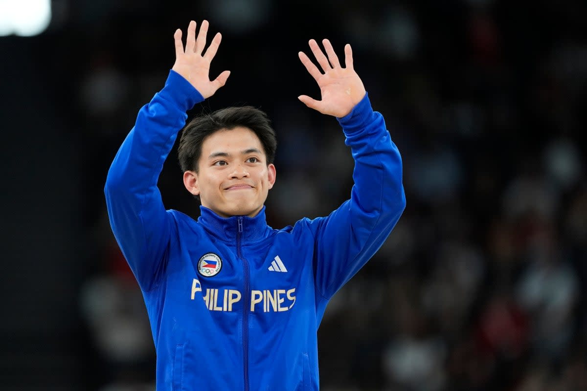 Filipino has won gold twice at the Olympics but the headlines are all