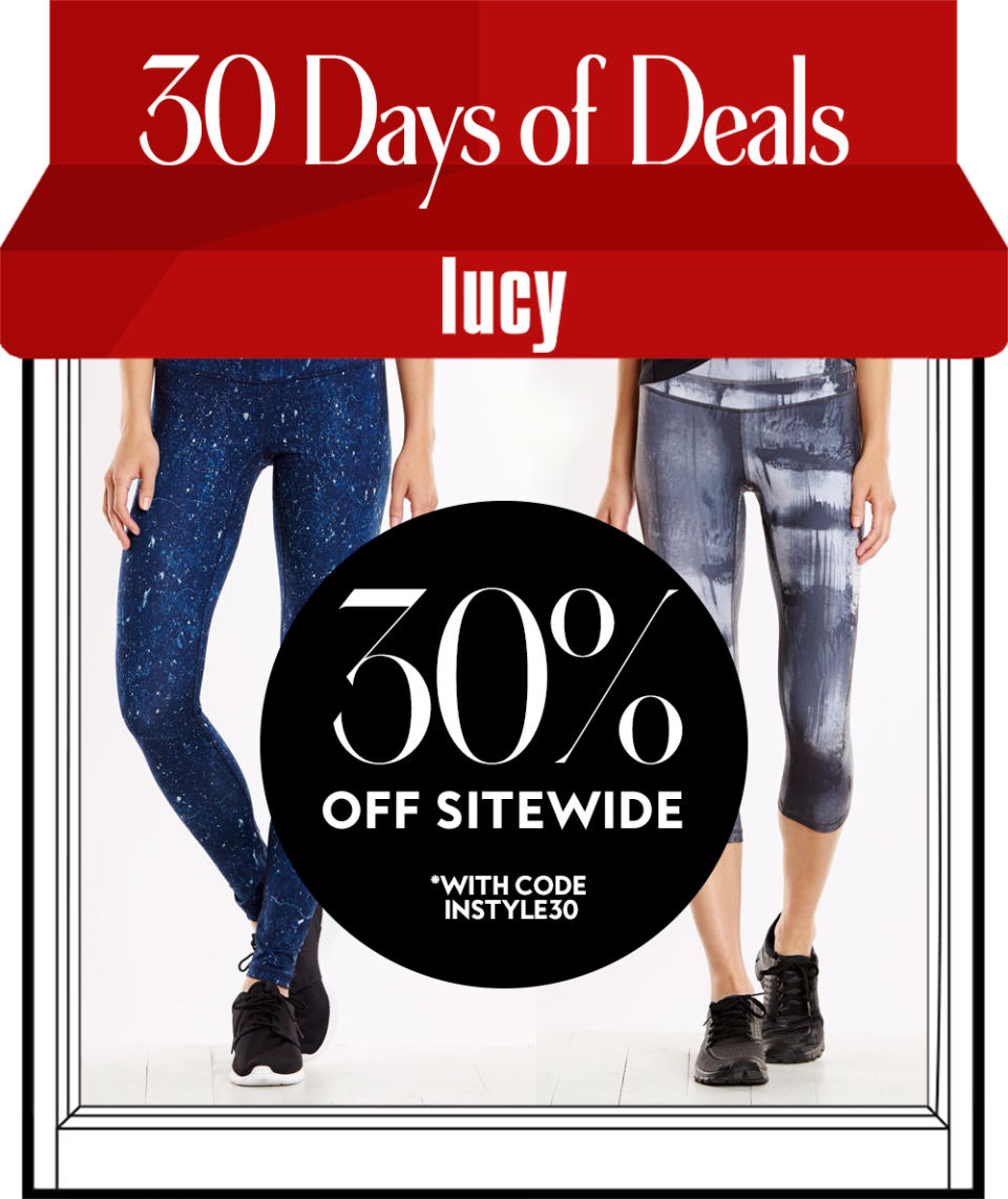 30 Days of Deals: 30% Off at Lucy Activewear (Including Their Incredible Leggings!)