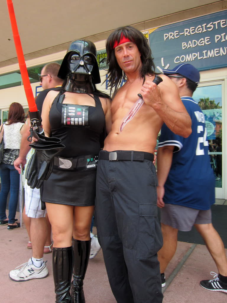 Rambo has joined the Dark Side - San Diego Comic-Con 2012