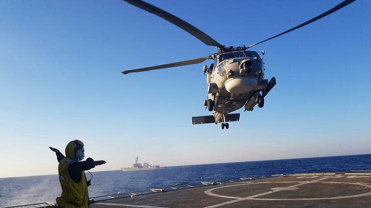 Im Streit mit der Türkei kommt auch die griechische Marine und Luftwaffe im Mittelmeer zum Einsatz. Foto: dpa