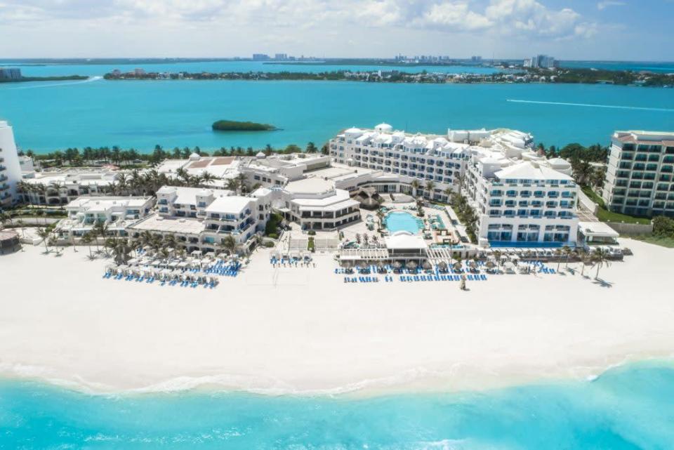 Wyndham&#39;s new Alltra brand includes the Wyndham Alltra Cancun (pictured). Wyndham Hotels &amp; Resorts