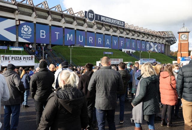 Murrayfield will be full on Sunday