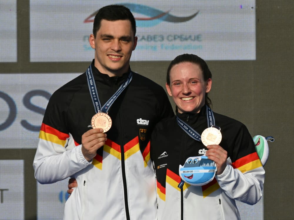 Bronzemedaille für Lou Massenberg und Jana Lisa Rother (OLIVER BUNIC)