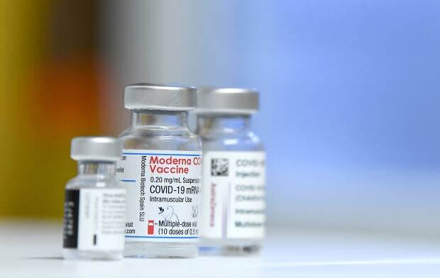 Appointments for the two mRNA vaccines opened to the new age group Friday, according to a news release from the Department of Health. (Clodagh Kilcoyne/Reuters - image credit)