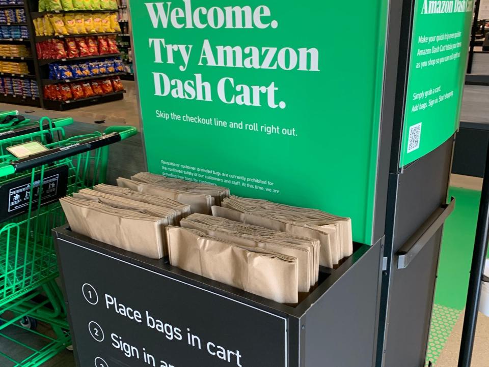 Amazon Fresh store