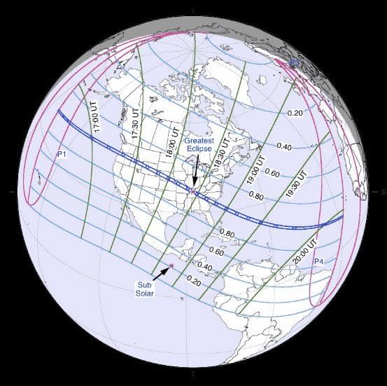 “Great American Eclipse” did not disappoint with a track from Oregon to South Carolina.