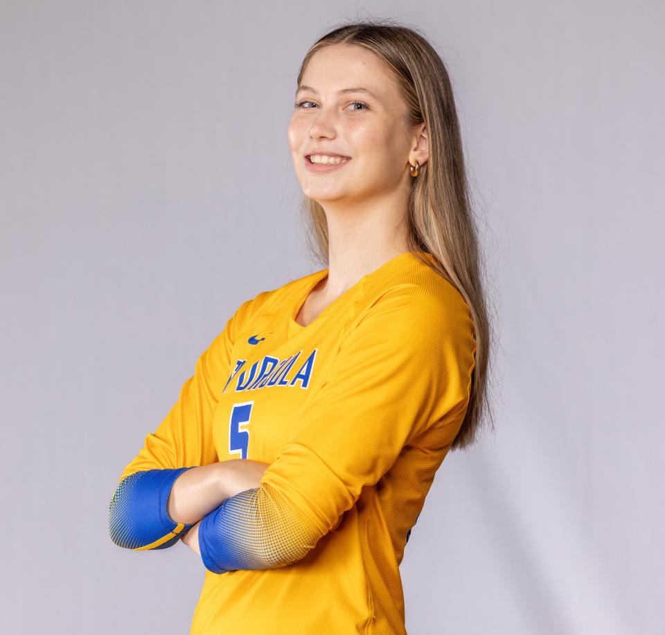 St. Ursula Academy's Lucky Mott has been voted one of the top 23 volleyball players in the state of Ohio.