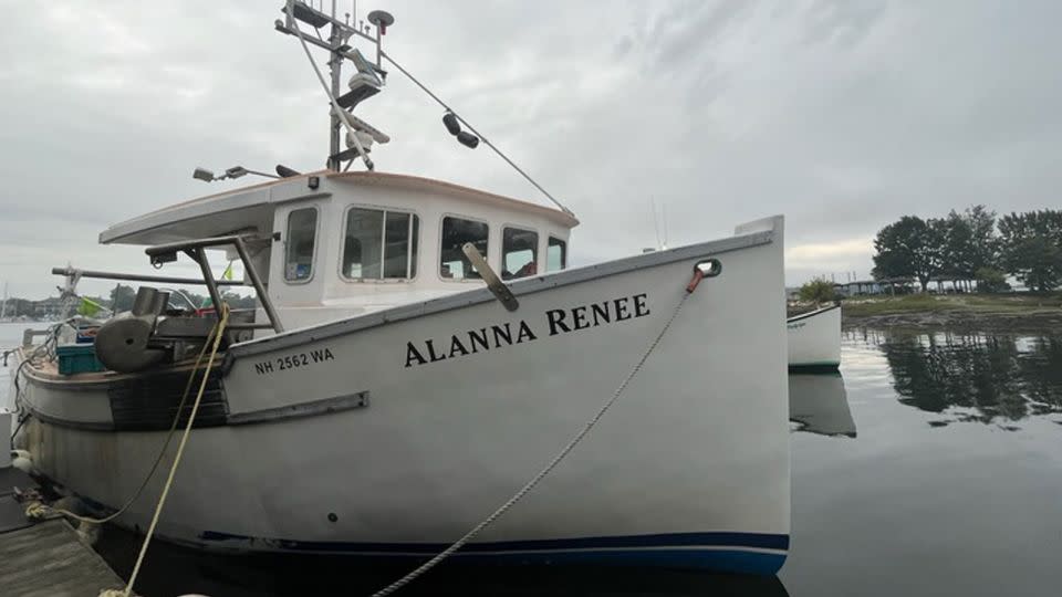 The Alanna Renee, Konchek's gillnetting boat.  - CNN