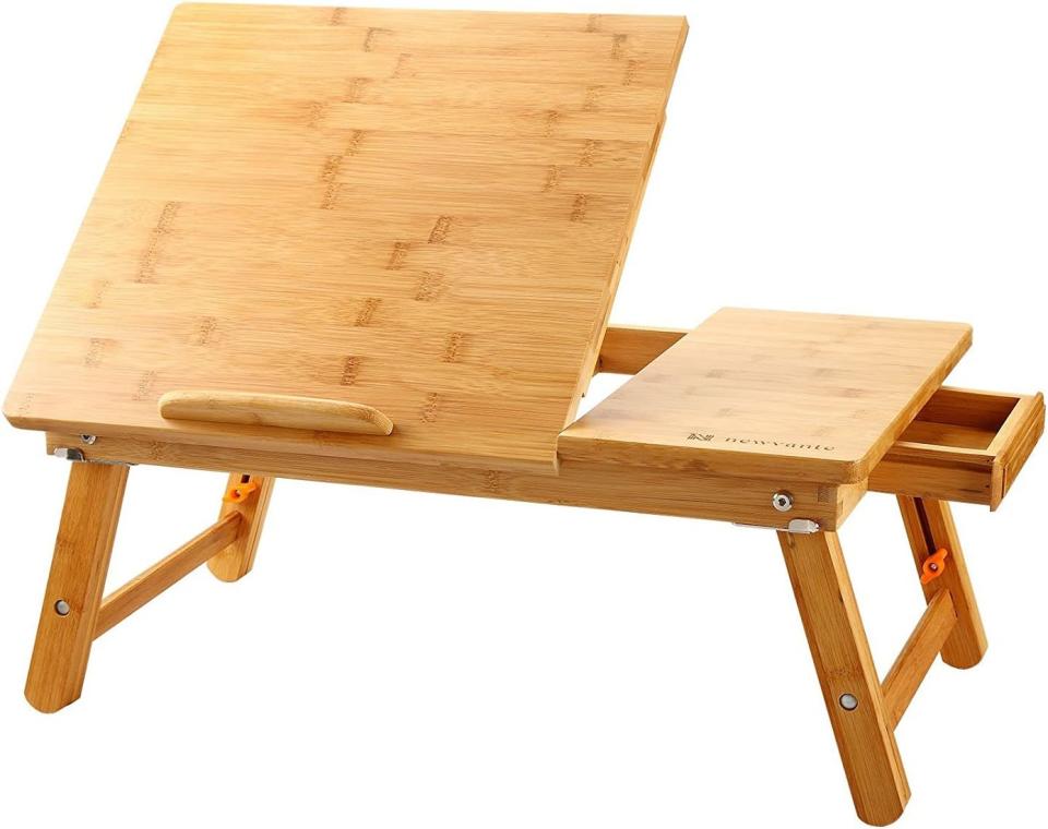 Laptop-Desk-Nnewvante-Table-Adjustable-Bamboo-Foldable-Breakfast-Serving-Bed-Tray-with-Tilting-Top-Drawer-Amazon