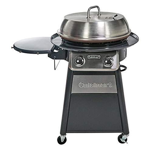 8) Cuisinart Round Flat Top Grill