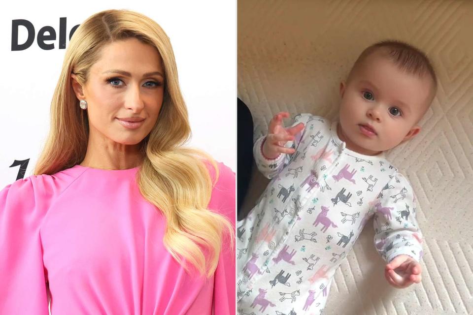 Paris Hilton Shares Adorable New Video of Her 5-Month-Old Daughter ...