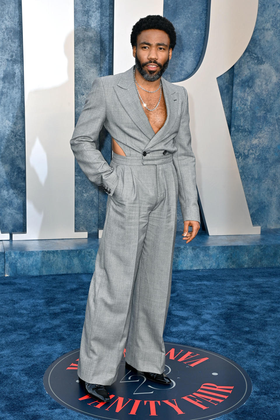 BEVERLY HILLS, CALIFORNIA - MARCH 12: Donald Glover attends the 2023 Vanity Fair Oscar Party Hosted By Radhika Jones at Wallis Annenberg Center for the Performing Arts on March 12, 2023 in Beverly Hills, California. (Photo by Lionel Hahn/Getty Images)