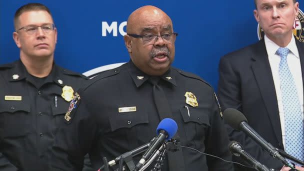 PHOTO: Montgomery County Police Chief Marcus Jones address the media on Dec. 9, 2022. (WJLA)
