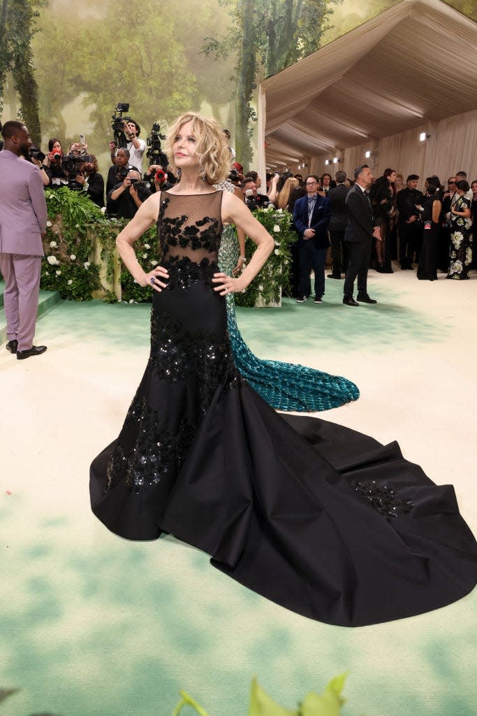 Meg Ryan attends the 2024 Met Gala