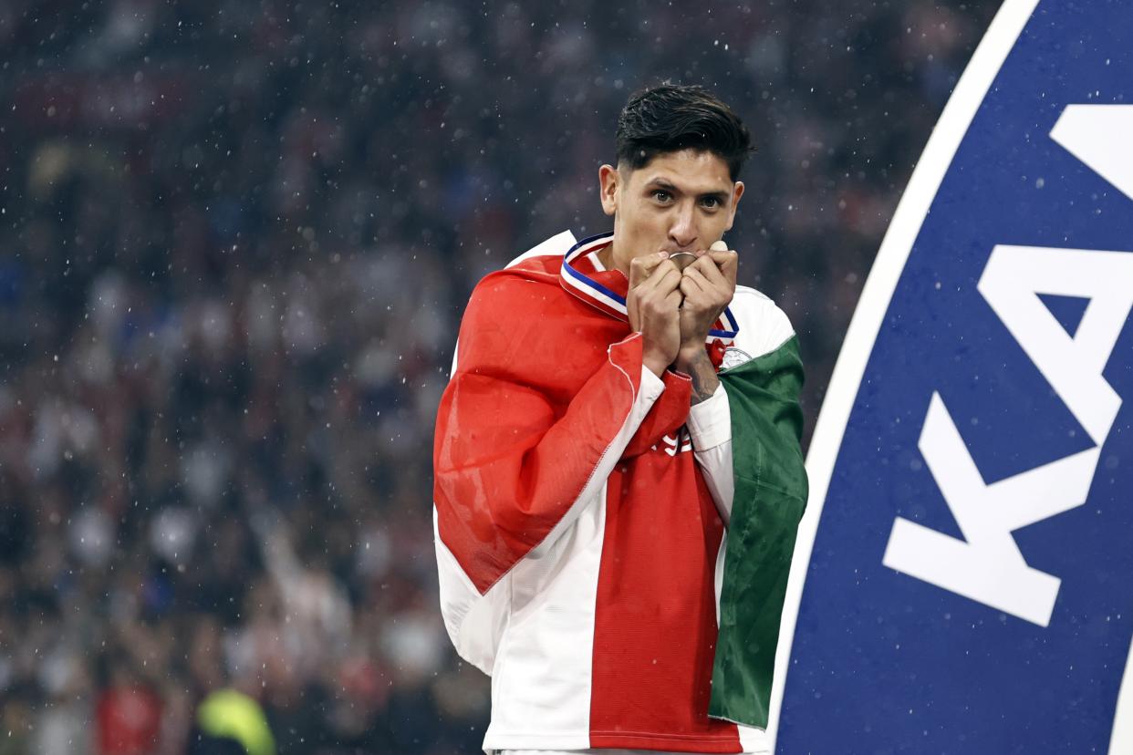 Edson Álvarez se consagró bicampeón con el Ajax (Foto de: ANP via Getty Images)