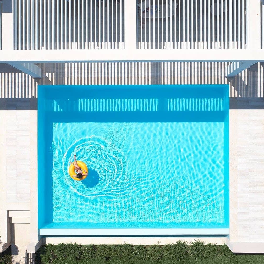 A pool villa at Ikos Dassia