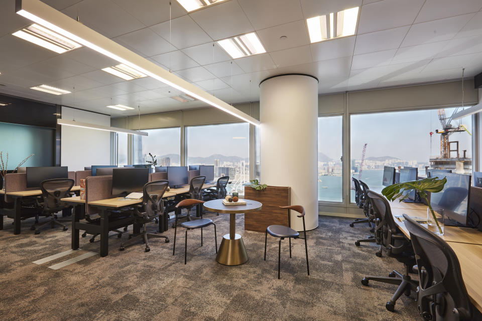 The Great Room在長江中心共享空間，Hot Desk每月收費3600元起，以共享空間而言收費水平算是「甲級」。