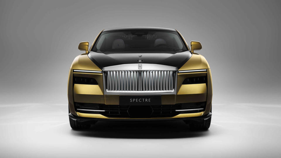 The all-electric Rolls-Royce Spectre.