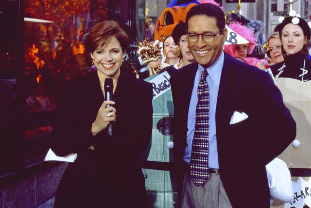 <p>Craig Blankenhorn/NBC/NBC NewsWire</p> Katie Couric and Bryant Gumbel in 1994