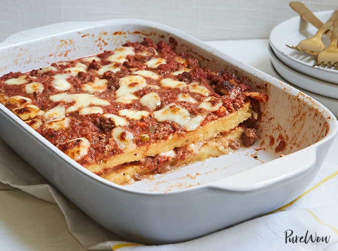 Polenta Ragu Casserole