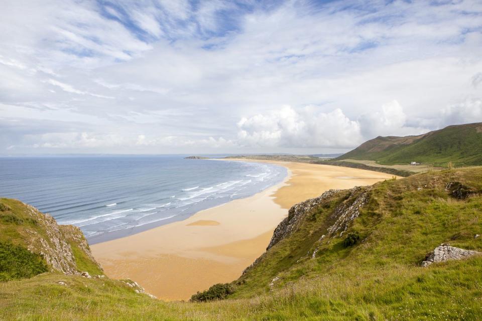 Best beaches in UK - Rhossili Bay, Wales