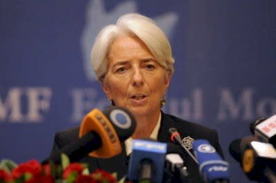 國際貨幣基金(IMF)總裁拉加德(Christine Lagarde) (資料照片/AFP)