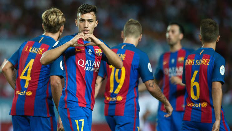 FC Barcelona (Bild: AP)