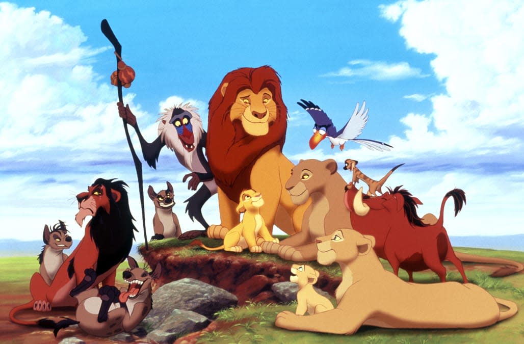 ED SHENZI BANZAI SCAR MAFUSA SIMBA TIMON & PUMBAA THE LION KING (1994)