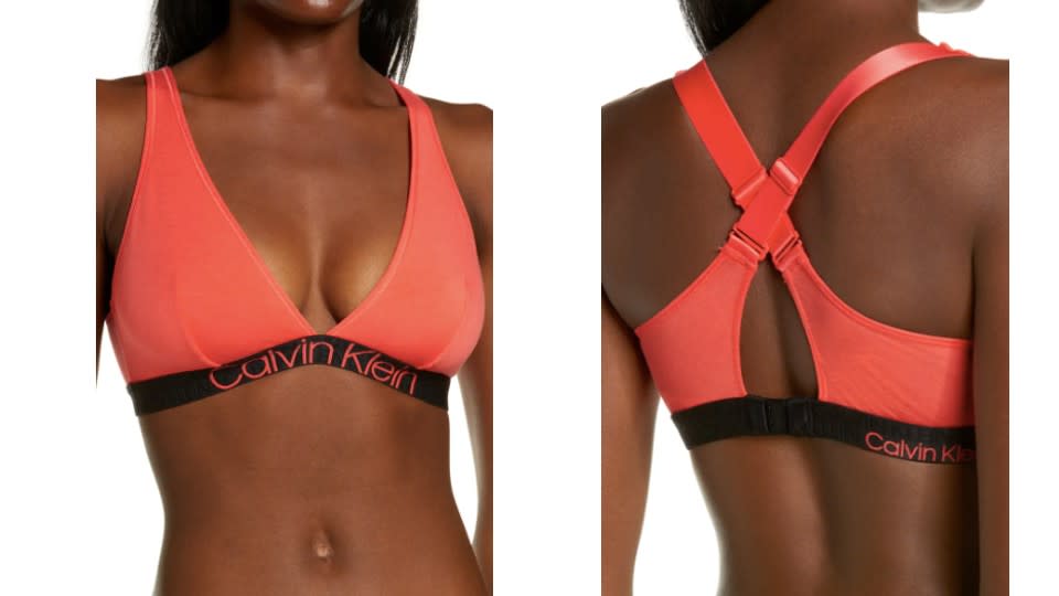 Calvin Klein Eco Modern Unlined Triangle Bralette - Nordstrom, $17 (originally $34)