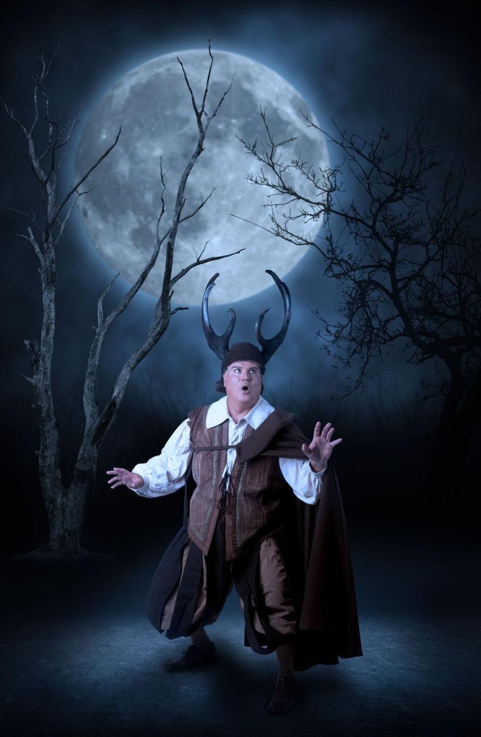 Michael Chioldi (pictured here) stars as the title character in Palm Beach Opera’s production of “Falstaff” March 24 through 26 at the Kravis Center for the Performing Arts.