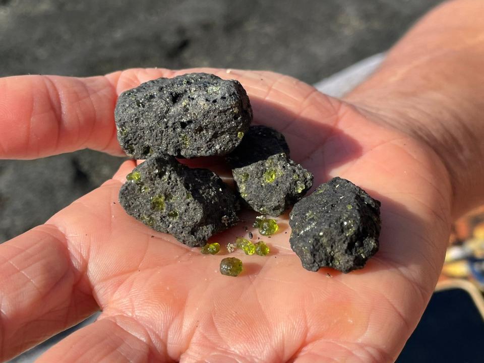 Researchers believe a volcanic rock could hold potential to help absorb carbon dioxide from the atmosphere, and  want to conduct a near-shore pilot project on the Outer Banks.