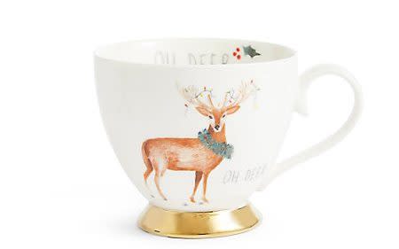 Marks & Spencer Oh Deer Christmas Mug - Marks & Spencer