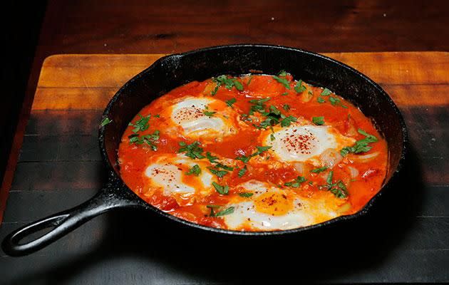 Baked eggs for the win. Source: Getty