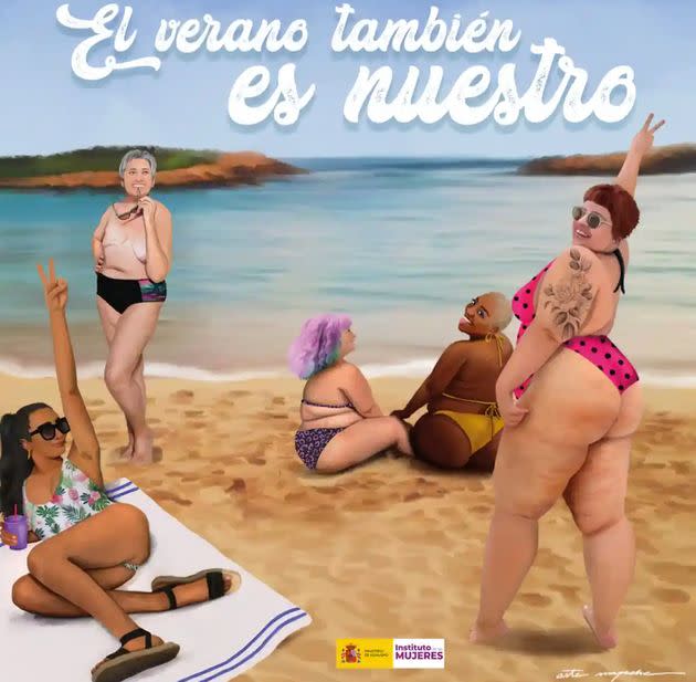 Spain is promoting body inclusivity (Photo: : Spanish Equality Ministry)