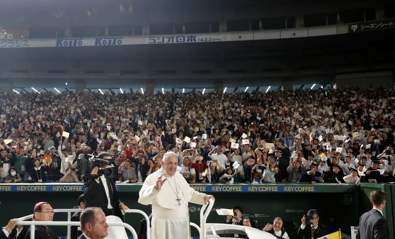 Pope Francis visits Japan