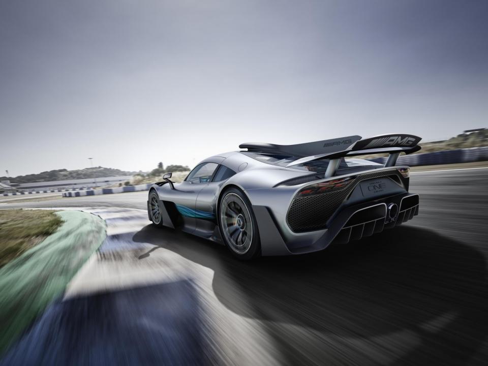 Mercedes-AMG Project One. Foto cortesía de Mercedes-Benz.