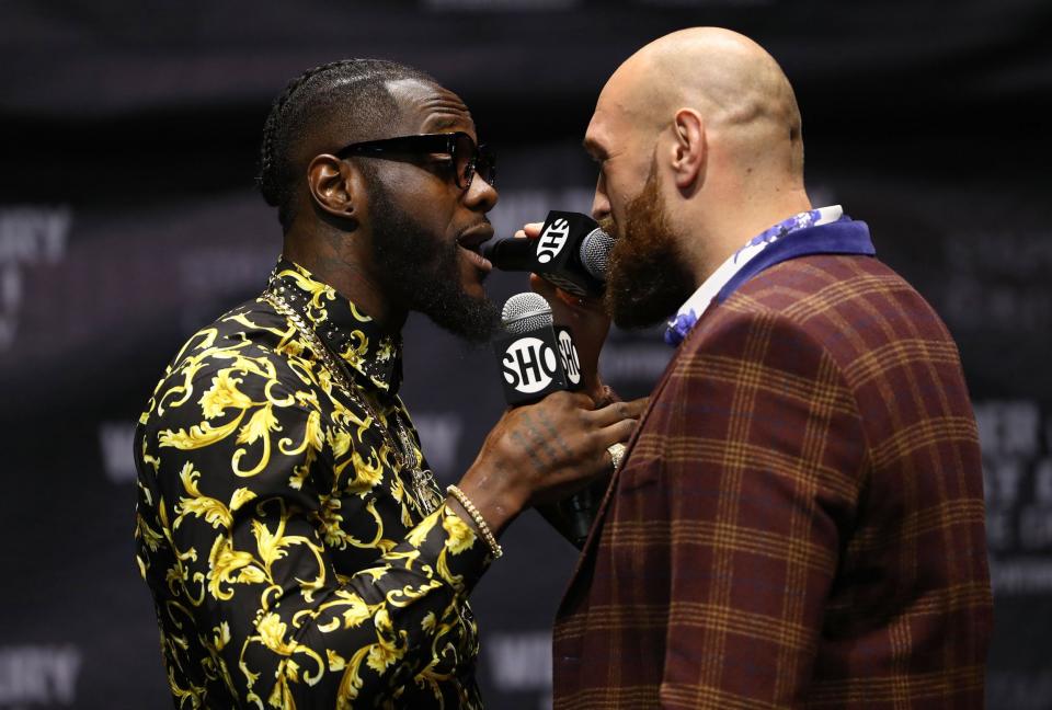 Something's got to give: Fury and Wilder both go into this match undefeated: Getty Images