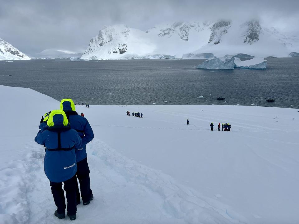 Our first Antarctica landing.