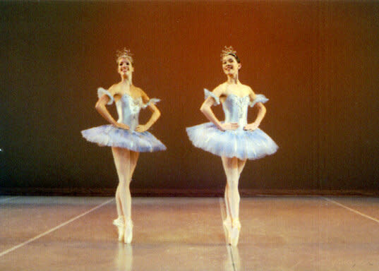 Dancing at the Kirov Academy of Ballet in Washington, D.C., when I was 13. (Photo: Courtesy of Katie Wee)