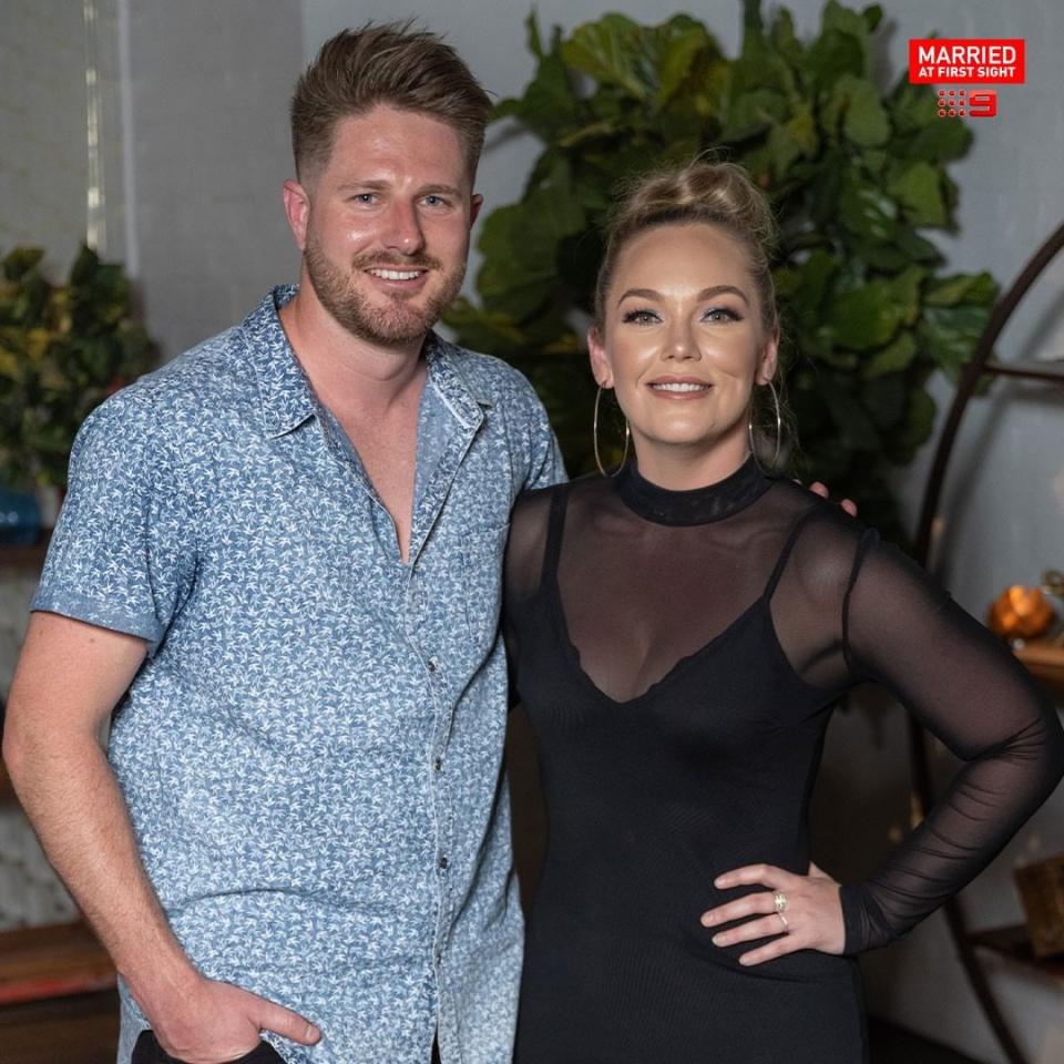 Melissa and Bryce on MAFS