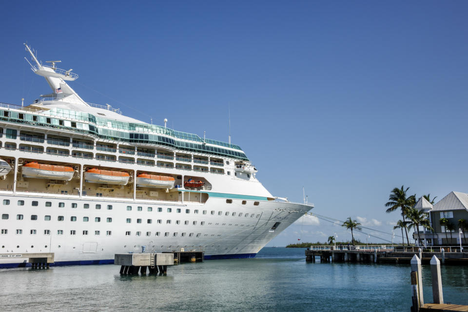 Royal Caribbean Lines 'Vision of the Seas' docked in Key West, Fl. in 2014. (Universal Images Group via Getty Images)