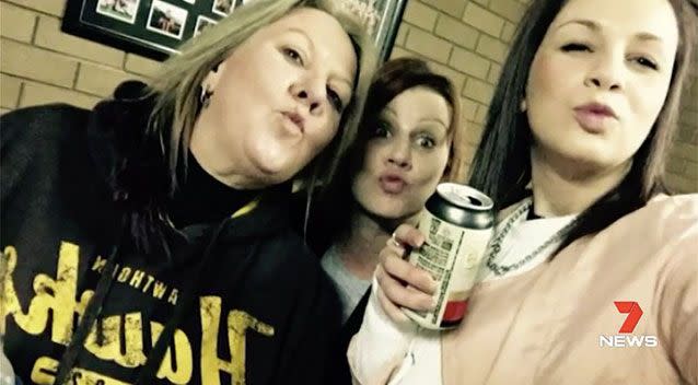 The victim (left) was best friends with Hocking's mother Roslyn. Picture: Supplied