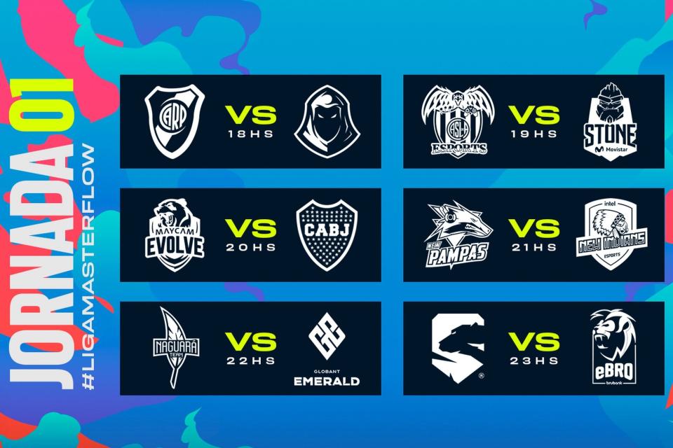 Estos son los cruces de la primera jornada del torneo local de League of Legends